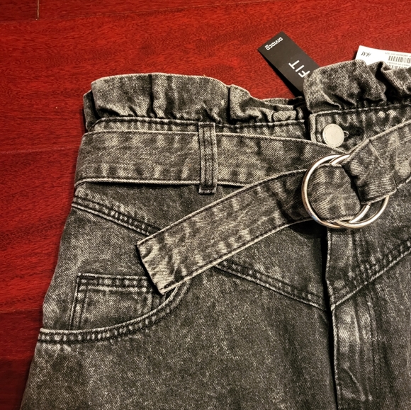 🔥Host Pick🔥NWT Denim Paper Bag Skirt - Picture 6 of 7